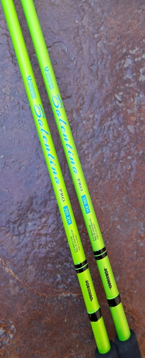 Set 2 Lansete Feeder Carbon Robinhan Bolentino PRO 3,90m + 2 Mulinete 5000 + Suporti - imagine 3