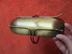 cadou rar Vas Emil Funk Tray Post Bauhaus bronz alama colectie Germania 1950  - imagine 5
