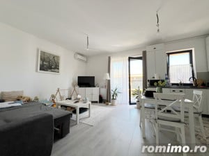 Apartament 2 camere, decomandat, 50mp, balcon 10mp, pod 35mp, etajul 3, în Giroc - imagine 3