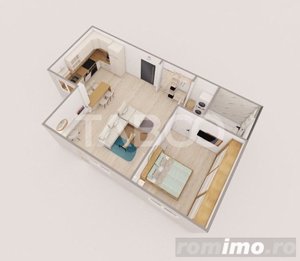 PRET DEZVOLTATOR! Apartament 2 camere 60 mpu la etaj 8 zona Rahovei - imagine 12