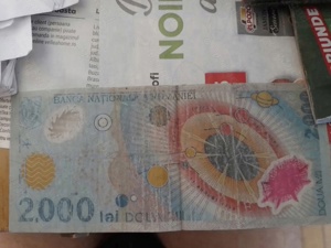 Vand bancnota cu eclipsa solara,bancnota cu Lucian Blaga,colectie - imagine 2