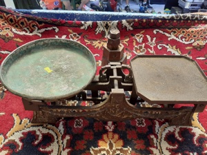 Cintar metalic din 1935,cu greutati