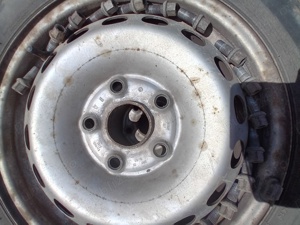 Set anvelope cu jante  Bridgestone 195/65R15 - imagine 2