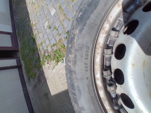 Set anvelope cu jante  Bridgestone 195/65R15 - imagine 3