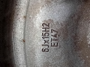 Set anvelope cu jante  Bridgestone 195/65R15 - imagine 6