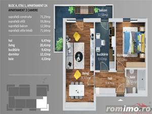 Ap 2 camere 72 mp utili, EXPRESS Residence, BLOC NOU, str Cotesti - imagine 6