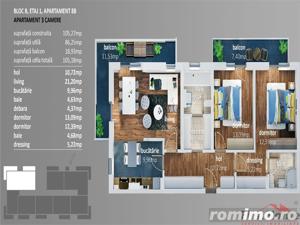 Ap 3 camere 106 mp utili, EXPRESS Residence, BLOC NOU, str Cotesti - imagine 6