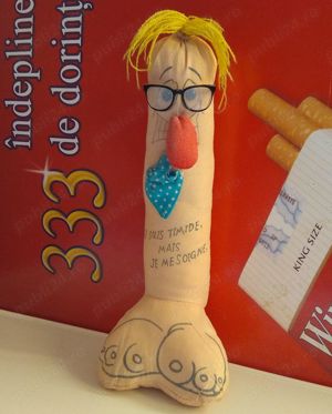 vechi jucarii funny colecție, jucarie plus mecanizata, mascota fotbal - imagine 3