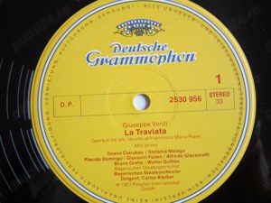 vinil Verdi La Traviata Ileana Cotrubas, Placido Domingo, Kleiber - imagine 5