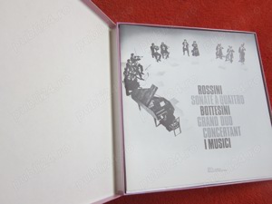 rar Rossini,Bottesini-Sonate A Quattro Grand Duo Concertant-I Musici    - imagine 3