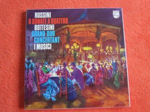 rar Rossini,Bottesini-Sonate A Quattro Grand Duo Concertant-I Musici    - imagine 1