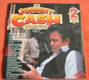 vinil The Johnny Cash Collection 2LP made in UK 1979 impecabile 