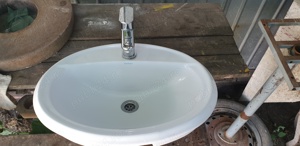 Chiuveta lavoar BAIE Sanitana pentru blat BATERIE inclusa Galati