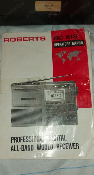 Radiocasetofon ROBERTS RC 818 - imagine 7