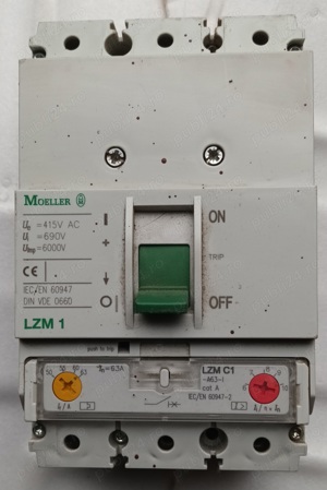 Întrerupător circuit general Moeller LZM1 NZM 6-200 