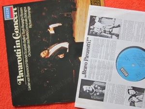 rar vinil Luciano Pavarotti -In Concert, Tenorarien-made in Germany - imagine 5