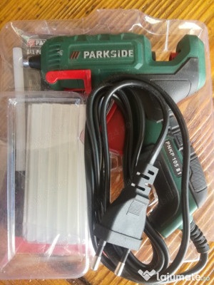 Pistol de lipit la cald PARKSIDE PNKP 105 B1, cu batoane de silicon - imagine 2