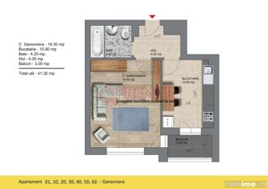 4 min Metrou Berceni - DECO Residence - Blocul 8 - Garsoniera - imagine 2