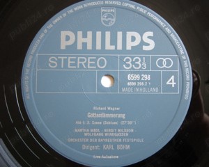 vinil rar Wagner Gotterdammerung Karl Bohm 5LP Amurgul zeilor - imagine 4