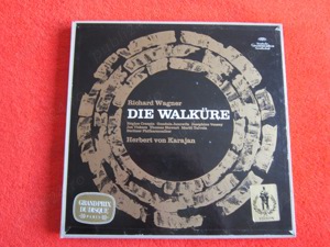 vinil rar Wagner - Die Walkure - Herbert Von Karajan 5LP 1967