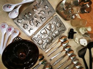 diverse vase si ustensile bucatarie, farfurii cana ceainic ceasca tacam solnite, lingurite copii etc - imagine 8