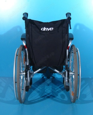 Scaun cu rotile din aluminiu Drive   latime sezut 42 cm - imagine 7