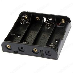 Suport baterie, acumulator, 4 x 1AA, 4 x LR6, baterii, acumulatorii R6