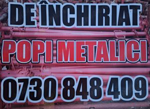 Închiriez POPI METALICI,Mai compactor wacker neuson  - imagine 2
