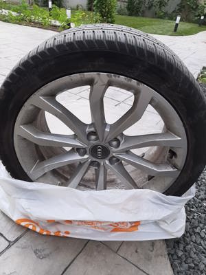 Set 4 Jante Aliaj cu Anvelope Iarnă 245/45 R18 Audi - imagine 3