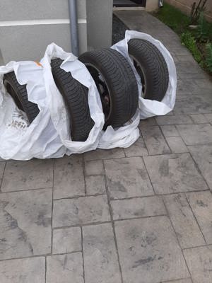 Set 4 Jante Aliaj cu Anvelope Iarnă 245/45 R18 Audi - imagine 2