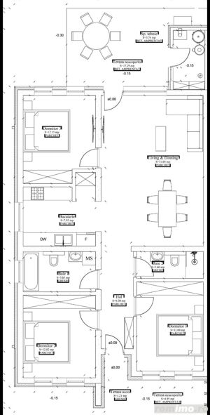 1\2 Duplex Sacalaz Parter, Clasa Energetica A,4 Camere,Pompa de Caldura - imagine 14