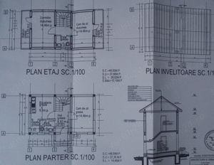 Vand ( schimb ) casa 3 camere + teren 200 m Azuga singur in curte - proprietar - imagine 9