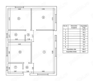 Vilă Nouă P+P, Domnești Central, 109mpu, 500mp Teren, Decomandată - imagine 9