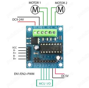 L293D mini modul, modul, shield, driver, stepper, pas cu pas