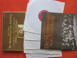 vinil rar Wagner Maeștrii cântăreți din Nürnberg  Wilhelm Furtwangler - imagine 2