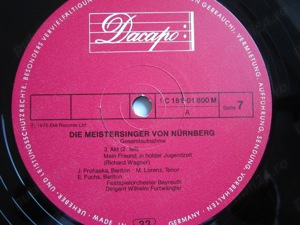 vinil rar Wagner Maeștrii cântăreți din Nürnberg  Wilhelm Furtwangler - imagine 8