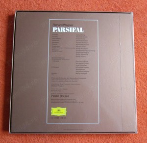 vinil rar Wagner Parsifal -Pierre Boulez 5LP Festival Bayreuth 1971 impecabile - imagine 2