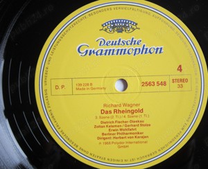 vinil rar Wagner Das Rheingold (Aurul Rinului) 3LP dir.Karajan 1970 impecabil - imagine 4