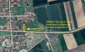 Teren intravilan 720 mp Sâmbăteni, cu fundatie fs.11 ml - 18500 euro - imagine 2