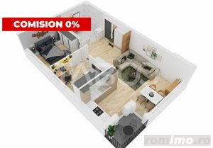 FARA COMISION !! Apartament 3 camere 66 mpu balcon Doamna Stanca Sibiu - imagine 7