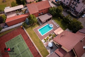 Vanzare vila de lux cu design deosebit, teren de tenis, piscina, P+M+S, zona Girocului-Braytim - imagine 20