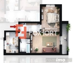 Apartament 2 camere, 52mp in Giroc, Calea Urseni - ID V5485 - imagine 5