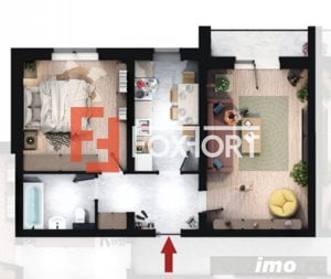 Apartament 2 camere, 52mp in Giroc, Calea Urseni - ID V5485 - imagine 6