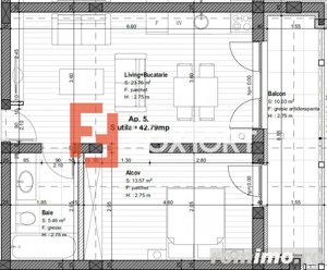 Apartament cu 2 camere in Giroc, Cartier Planete - ID V2829 - imagine 3