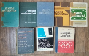 Analiza matematica Lot 8 manuale carti culegeri de probleme