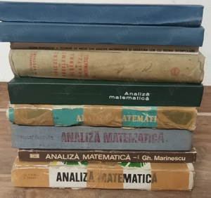 Analiza matematica Lot 8 manuale carti culegeri de probleme - imagine 2