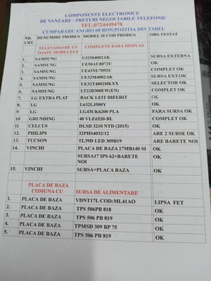 De vanzare componente electronice - imagine 1