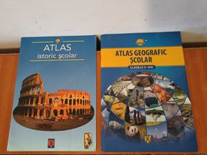 4 Atlase geografice școlare Atlas  Atlas - imagine 2