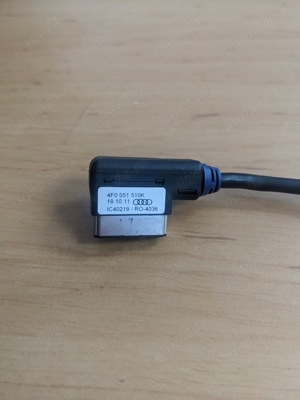 Cablu iPhone iPod iPad mufa lata pentru Audi A4 A6 A8 Q5 Q7 etc Apple - imagine 2