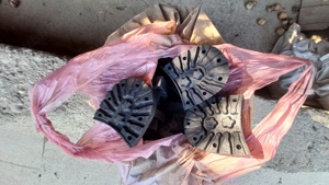 Tocuri pentru bocanci ghete marimea 42 stare impecabila  - imagine 2